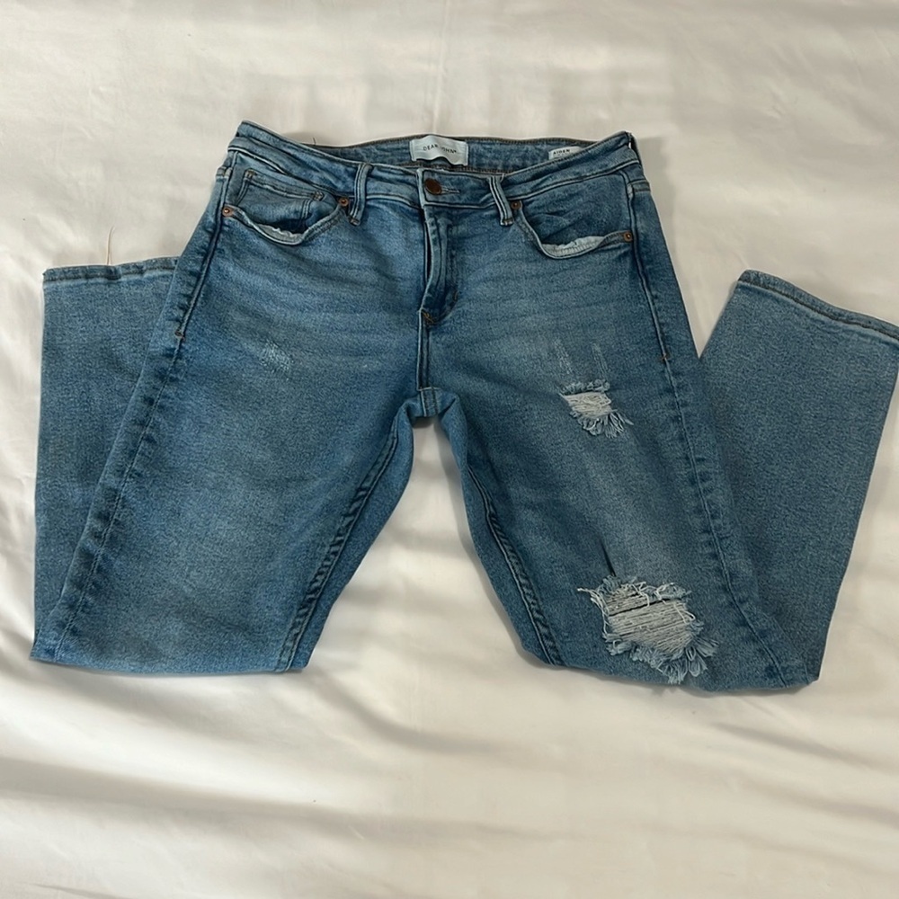 Dear John High Rise Aiden Slim Girlfriend Jeans